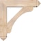 Ekena Millwork Legacy Arts and Crafts Smooth Bracket w/ Offset Brace, Douglas Fir, 7 1/2"W x 34"D x 34"H BKT0806X34X34LEC03SDF - alternate 2